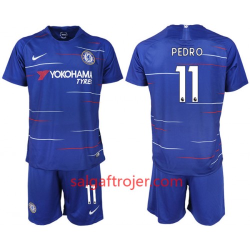 Chelsea Fodboldtrøjer PEDRO 11 Børn Hjemmebanesæt 2018/19 Kort ærmer Chelsea Fodboldtrøjer PEDRO 11 Børn Hjemmebanesæt 2018/19 Kort ærmer